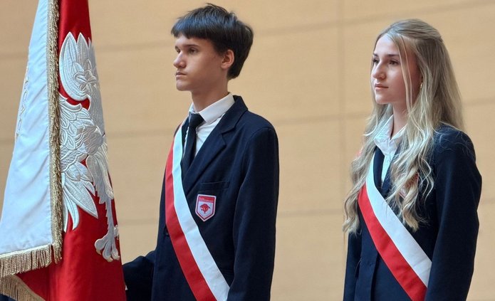 Poczet sztandarowy PLO UŁ