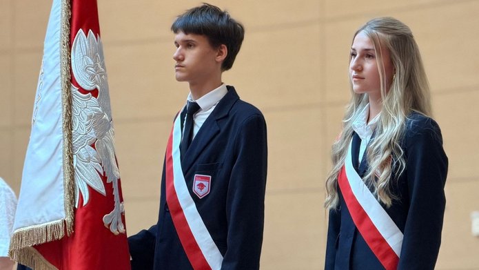 Poczet sztandarowy PLO UŁ